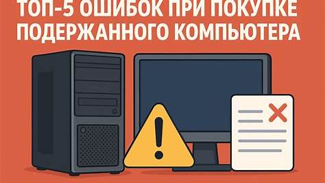 Как избежать ошибок при покупке б/у компьютера: Полное руководство для разумного покупателя