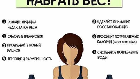 Как набрать вес эффективно и безопасно: Полное руководство