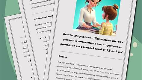 Как наладить общение с ребенком-подростком: Руководство для родителей